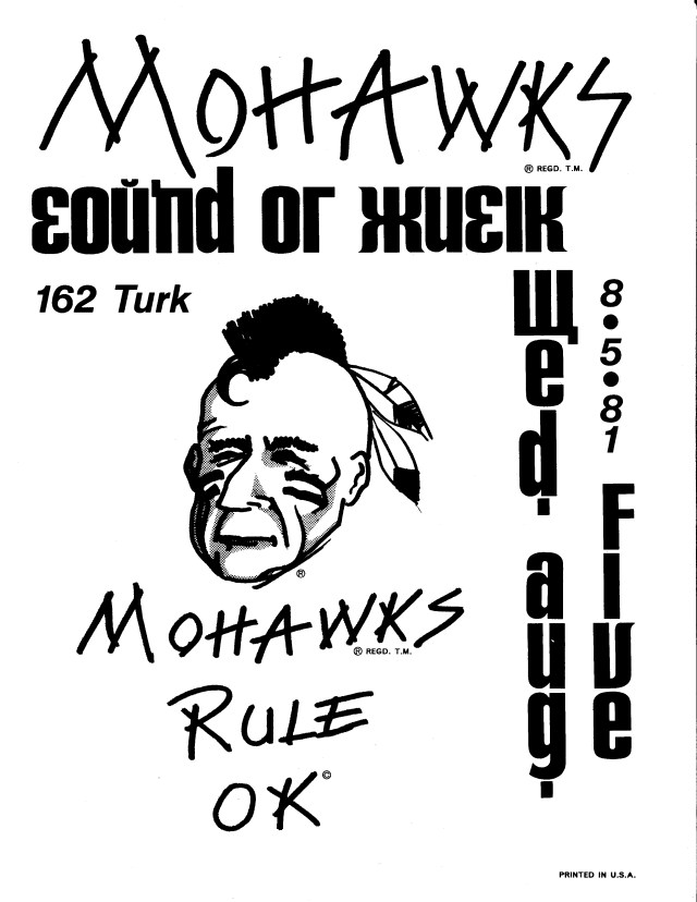 Mohawks Poster